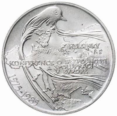 купить Чехословакия 100 крон (korun) 1985 "10 лет Конференции в Хельсинки"