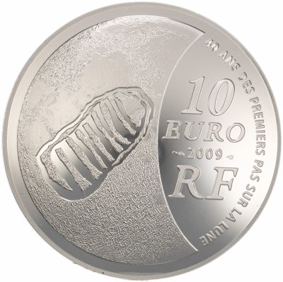 купить Франция 10 евро 2009 "Международный год астрономии" в футляре с сертификатом