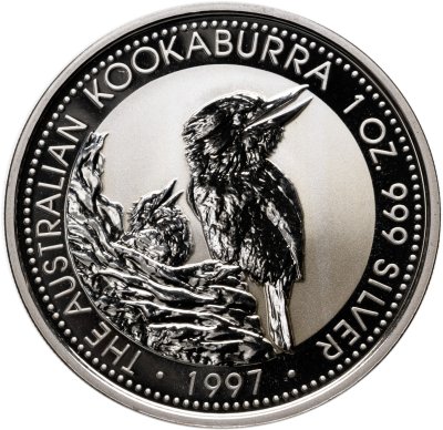 купить Австралия 1 доллар 1997 «Австралийская птица Кукабарра»