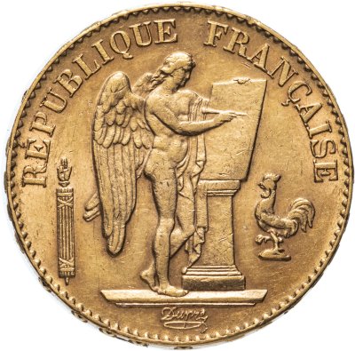 купить Франция 20 франков (francs) 1898