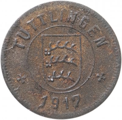 купить Германия (Тутлинген) нотгельд 10 пфеннигов 1917