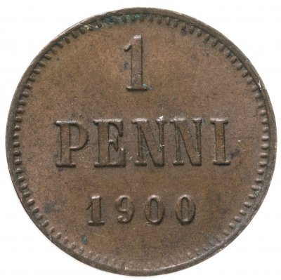 купить 1 пенни 1900 для Финляндии