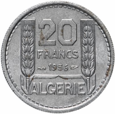 купить Алжир 20 франков 1956 (Французская колония)