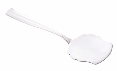 купить Лопатка сервировочная, лаконичной формы, мельхиор, золочение, Киевский завод столовых приборов и посуды им. Дзержинского, СССР, 1970-1990 гг.