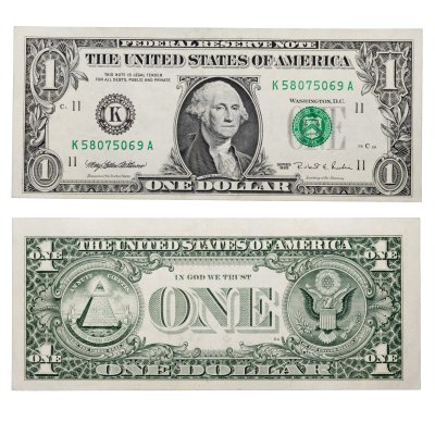 купить США 1 доллар 1995 (Pick 496a) K-Даллас "FW" (Fort Worth)