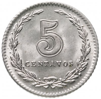 купить Аргентина 5 сентаво (centavos) 1936