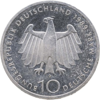 купить Германия 10 марок (deutsche mark) 1989 2000 лет городу Бонн