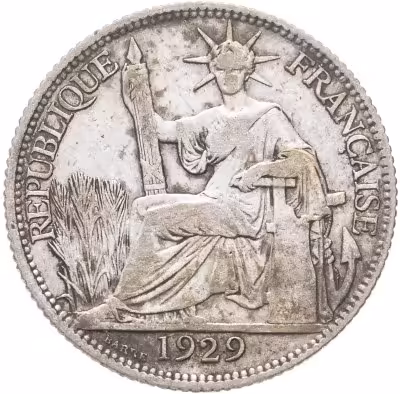 купить Французский Индокитай 20 сантимов (centimes) 1929
