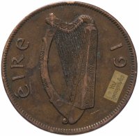 купить Ирландия 1 пенни (penny) 1940-1968, случайная дата