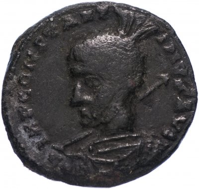 купить Римская Империя Константин I 306–337 гг фоллис (реверс: две Виктории стоят лицом друг к другу и держат щит)