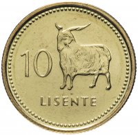 купить Лесото 10 лисенте (lisente) 2018
