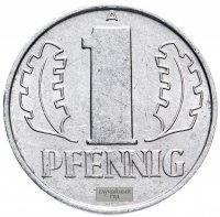 купить Германия (ГДР) 1 пфенниг (pfennig) 1960-1975