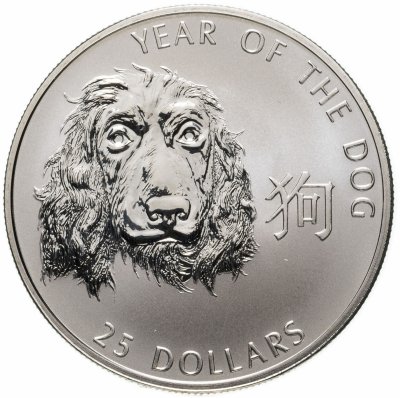купить Соломоновы Острова 25 долларов (dollars) 2006 Китайский гороскоп - год собаки