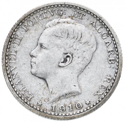 купить Португалия 100 рейс (reis) 1910