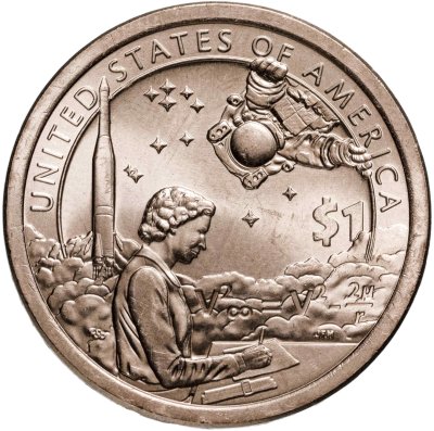 купить США 1 доллар (dollar) 2019 P "Коренные Американцы - Космическая Программа"