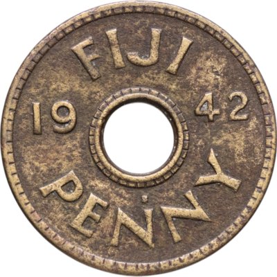 купить Фиджи 1 пенни (penny) 1942