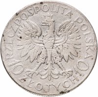 купить Польша 10 злотых (zlotych) 1933 "250 лет битве на Вене. Ян III Собеский"