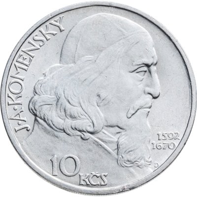 купить Чехословакия 10 крон (korun) 1957 Епископ Моравского Братства - Ян Амос Коменский