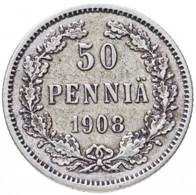 купить 50 пенни (pennia) 1908 L