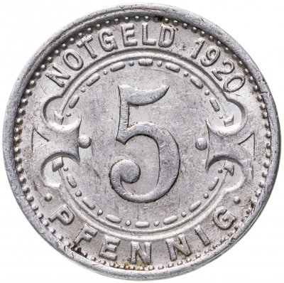 купить Германия (Виттен) нотгельд 5 пфеннигов 1920