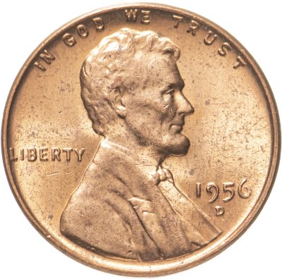 купить США 1 цент 1956 D