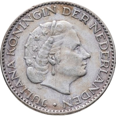 купить Нидерланды 1 гульден (gulden) 1957