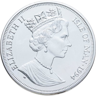 купить Остров Мэн 1 крона (crown) 1994 BUNC Человек в полете - 25 лет первому полету "Конкорда"