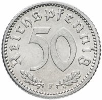 купить Германия (Третий рейх) 50 рейхспфеннигов (reichspfennig) 1935 F