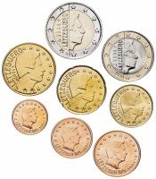 Купить Люксембург набор монет евро 2004 (8 штук)