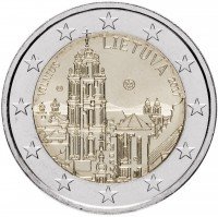 купить Литва 2 евро 2017 "Вильнюс"