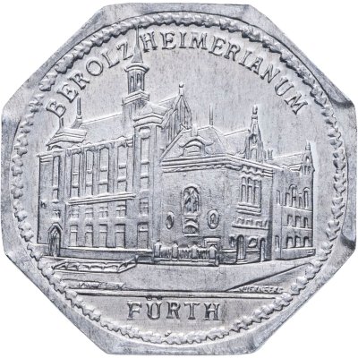 купить Германия (Нюрнберг) нотгельд 20 пфеннигов 1921 трамвайный жетон