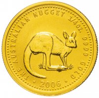 Купить Австралия 25 долларов 2006 "Австралийский наггет: Кенгуру"