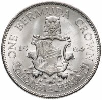 Купить Бермуды 1 крона (crown) 1964