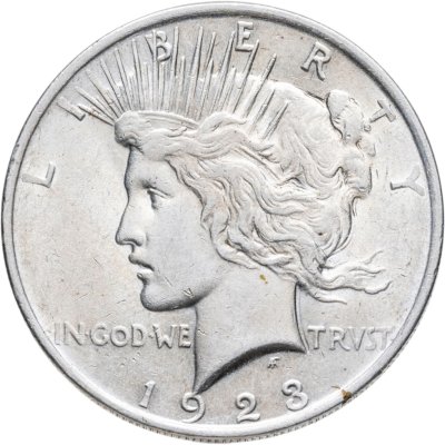 купить США 1 доллар (dollar) 1923 Peace Dollar (Мирный доллар)