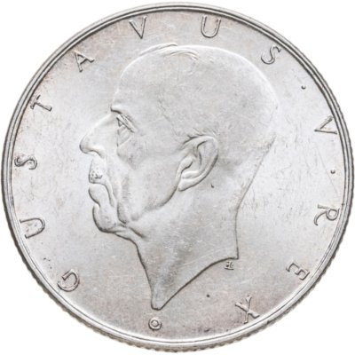 купить Швеция 2 кроны 1938 "300 лет поселению Делавэр"