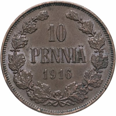 купить 10 пенни (pennia) 1916