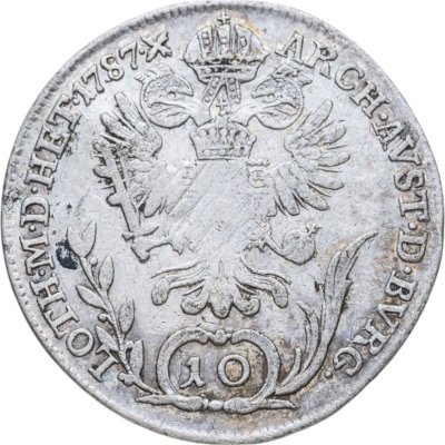купить Австрия 10 крейцеров 1787