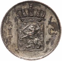 купить Нидерланды 1 цент (cent) 1864