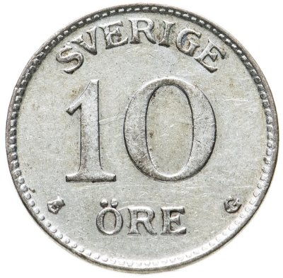 купить Швеция 10 эре (ore) 1938