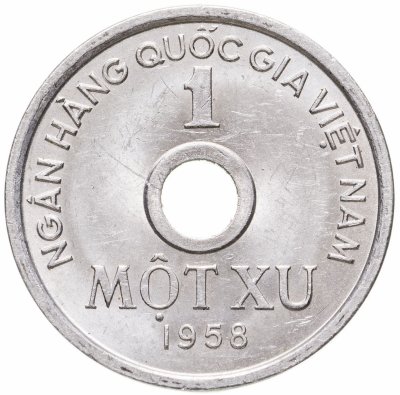 купить Вьетнам 1 су (xu) 1958