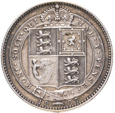 купить Великобритания 1 шиллинг (shilling) 1887