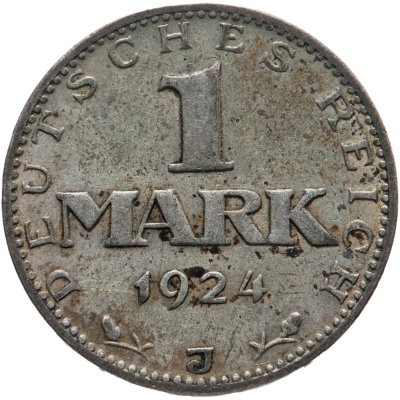 купить Германия 1 марка "J" 1924