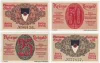 купить Германия (Вюртемберг: Гайслинген) набор из 2-х нотгельдов 1918
