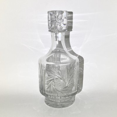 купить Графин (штоф) с пробкой, хрусталь, алмазная грань, Западная Европа, 1970-1990 гг.