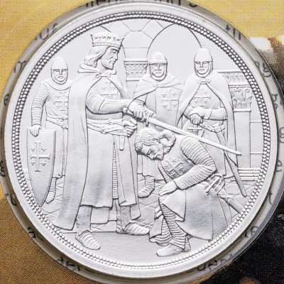 купить Австрия 10 евро 2019 "Рыцарские истории - 920 лет взятия Иерусалима Готфридом Бульонским" BU в блистере