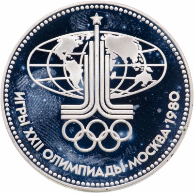 купить Медаль "Игры XXII Олимпиады в Москве, 1980. Олимпийский мишка"