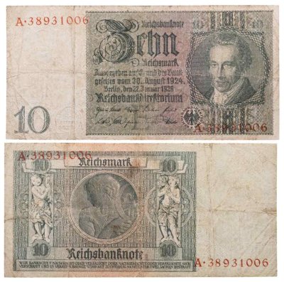 купить Германия 10 марок 1929