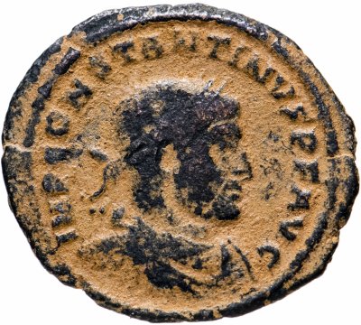 купить Римская империя, Константин I Великий, 307-337 годы, нуммий.