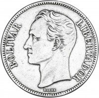 купить Венесуэла 5 боливаров 1936