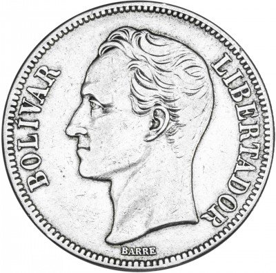 купить Венесуэла 5 боливаров 1936